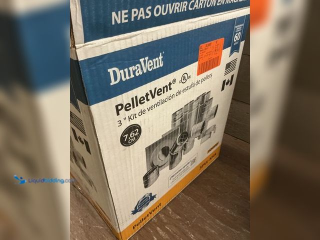 Lot 49-3539477 - DuraVent
PelletVent for Multi-Fuel 3in. Diameter Horizontal Kit (scuffs and scratches Used