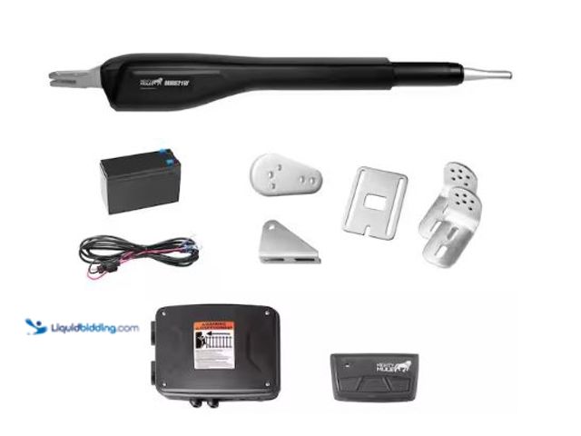 Lot 49-5514374 - Mighty Mule
Heavy Duty Single Swing Automatic Gate Opener with Battery, up to 850 lb., Smart and So...