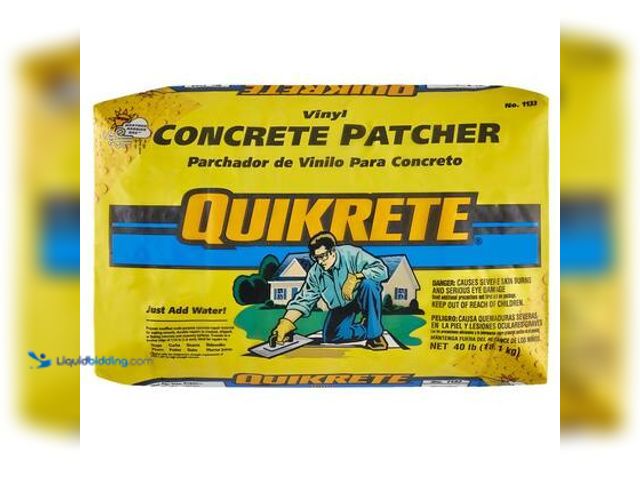 Lot 49-5572594 - QTY 2 - Quikrete 40 lb. Vinyl Concrete Patch Repair. Model # 113340. Unused
