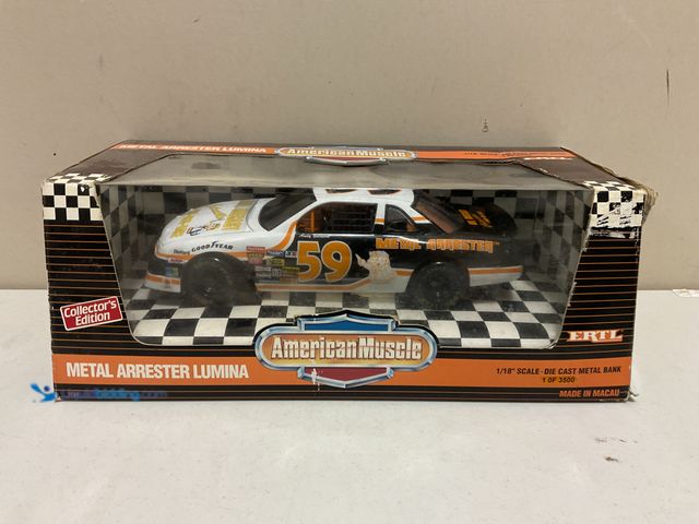 Lot 49-3709147 - Other WOW BRAND NEW METAL ARRESTER LUMINA AMERICAN MUSCLE ERTL COLLECTORS EDITION 1 OF 3500 1:18 SCA...
