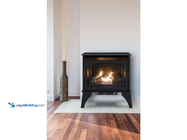 Lot 49-5487169 - Pleasant Hearth
23.5 in. Compact 20,000 BTU Vent-Free Dual Fuel Gas Stove (attachments and hardware...