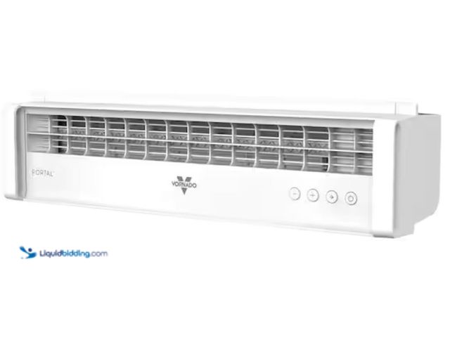 Lot 49-1631239 - Vornado Portal 6.58 in. 3-Fan Speeds Window Fan in with Reversible Exhaust Mode, Weather Resistant, ...