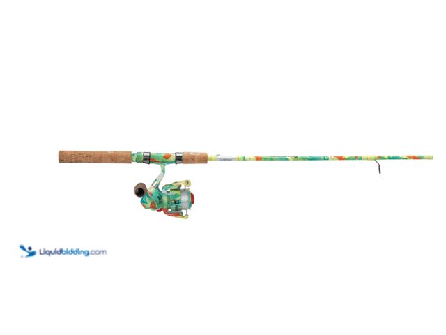 Lot 49-2024708 - ProFISHiency Krazy 2.0 5ft 6in Medium Light Fiberglass Spinning Fishing Combo, Model# 1086984031, Sl...