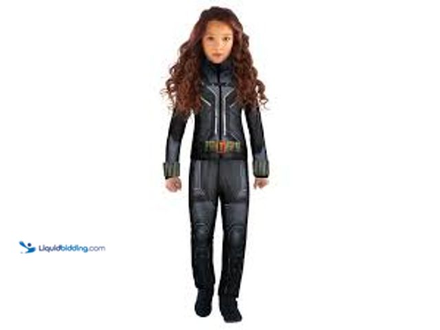 Lot 49-5436755 - Child Medium./ Marvel Black widow costume. Unused.