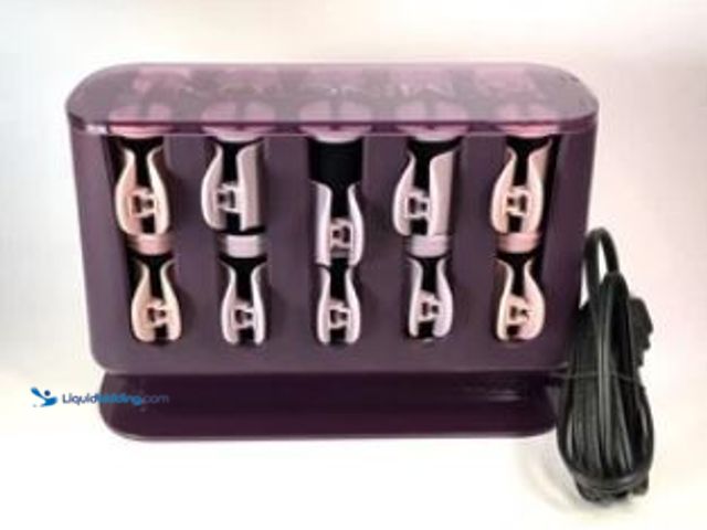 Lot 49-1625187 - Remington Studio H91 Series Therma luxe Ceramic Hair Setter Hair Rollers Purple, Model # 35758714405...
