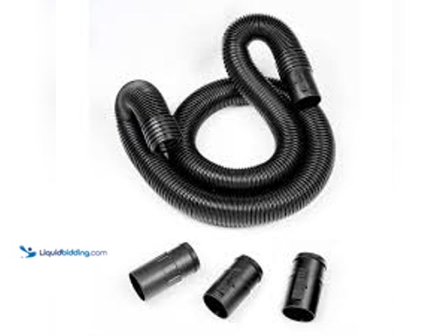 Lot 49-5448736 - RIDGID 2-1/2 in. x 7 ft. LA2520 DUAL-FLEX Locking Vacuum Hose Kit Accessory Shop Vacuum Attachment f...