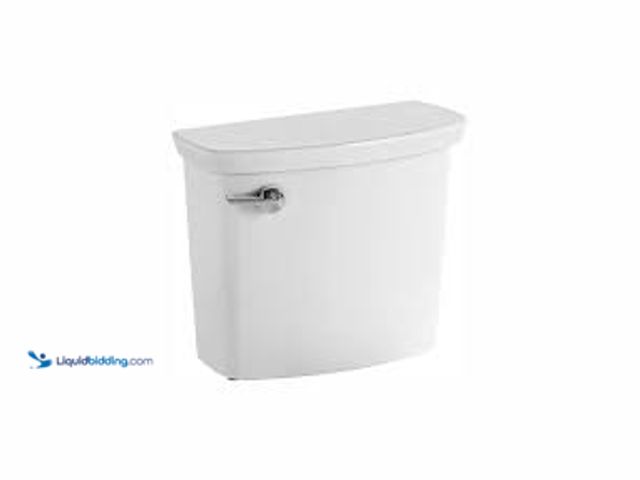 Lot 49-5448271 - American Standard Glenwall VorMax 1.28 GPF Single Flush Toilet Tank Only in White. Model # 4385A107....