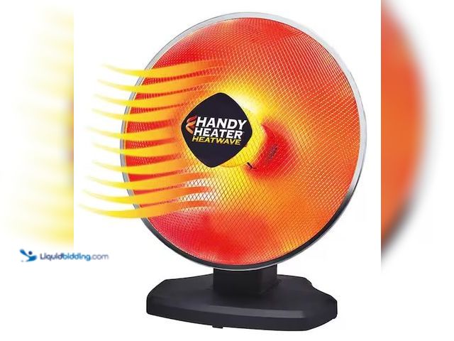 Lot 49-5490097 - HANDY HEATER
1200-Watt Electric Oscillating Ceramic Parabolic Space Heater Internet # 325716633
Mo...