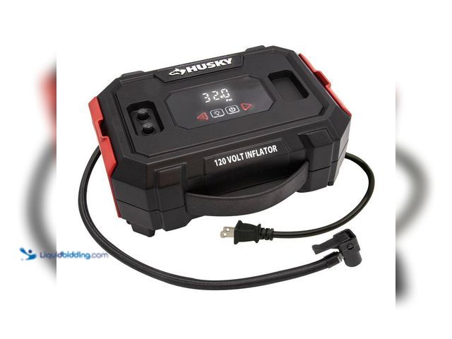 Lot 49-3512487 - Husky
120-Volt Inflator(Unused)