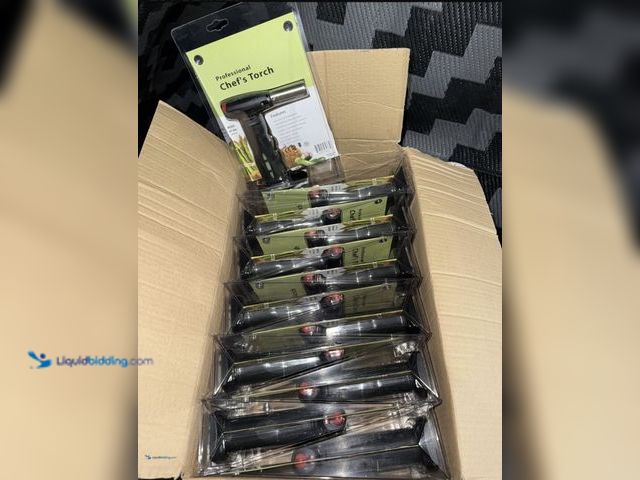 Lot 49-1817510 - Lot of 3 professional butane torches.MSRP-$23 each. New in box. Unused.