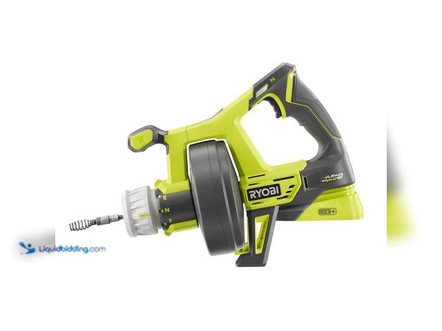 Lot 49-3515584 - RYOBI
ONE+ 18V Hybrid Drain Auger (Tool Only) Unused (powers on)