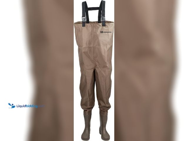 Lot 49-5476571 - Hodgman Mackenzie Cleat Chest Bootfoot Fishing/Hunting Waders. Model #B00PCAHILC. Unused.