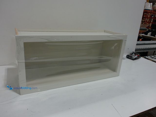 Lot 49-2025685 - KraftMaid W3315 33″ Wall Cabinet 15″ High, White, 12" D, Model # W3315BUTT-MIP-2, MSRP $386.52, Unus...