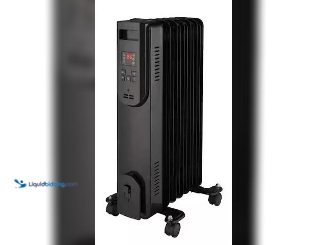 Lot 49-5478332 - Konwin
1500-Watt Black Indoor Electric Oil-Filled Radiator Convection Radiant Space Heater with Rem...