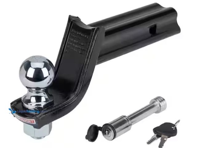 Lot 49-3470844 - TowSmart Class 3 5000 lb. "X" Mount Security Kit with 2 in. Ball, 5/8 in. Locking Pin, 3-1/4 in. Dro...