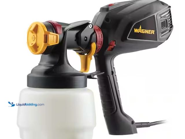 Lot 49-5545848 - Wagner
Flexio 2500 Electric Handheld HVLP Paint Sprayer, Unused, Works
