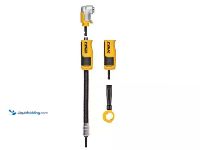 Lot 49-1570346 - DEWALT Modular Right Angle Attachment Set, Model # DWAMRASET, Slightly used.   Ref#SBS0116