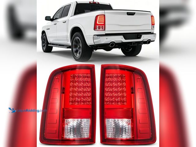 Lot 49-5549640 - LED Tail Lights Assembly for Dodge RAM 1500 2009-2018, Bright Taillights Compatible With 09-18 Ram 1...