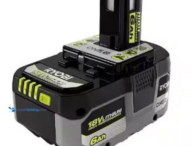 LiquidBidding - Lot 49-3517325 - RYOBI ONE+ 18V 6.0 Ah Lithium-Ion HIGH ...