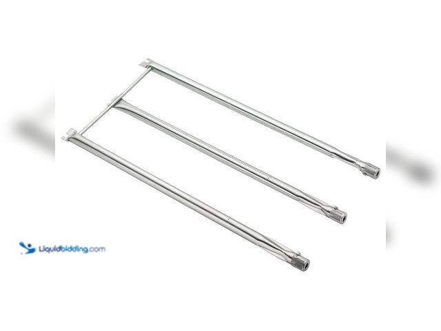Lot 49-5413468 - Weber
Stainless Steel Replacement Burner Tube Set for Genesis Gold, Silver B/C, & Spirit 700 Gas Gr...