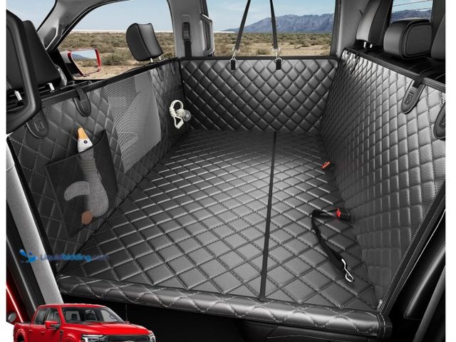 Lot 49-1571002 - Zanch Heavy-Duty Dog Car Seat Cover, Flat Solid Back Seat Extender for Multi Large Dogs, Hard-Base S...