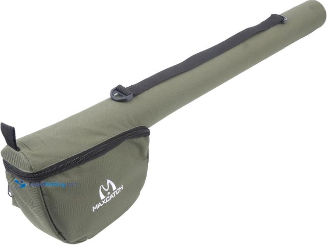Lot 49-5414247 - M MAXIMUMCATCH Maxcatch Fly Fishing Rod Case with Reel Pouch, Complete Rod Protection Bag(Green, For...