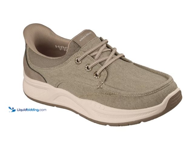 Lot 49-5580795 - Skechers Men's Canvas Swift Fit Sneaker. Item # 990455036. Unused Size 10.