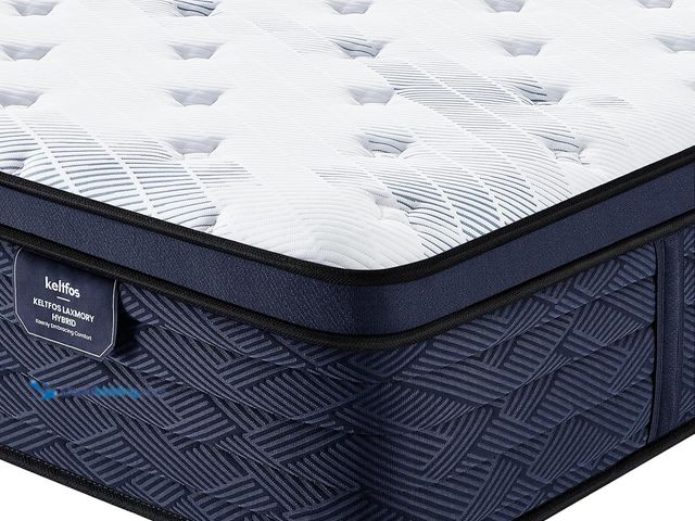 Lot 49-5469897 - Queen Mattress in a Box 12 Inch, Back Pain Relieving, Latex Hybrid Mattress Queen Size with Pocket C...