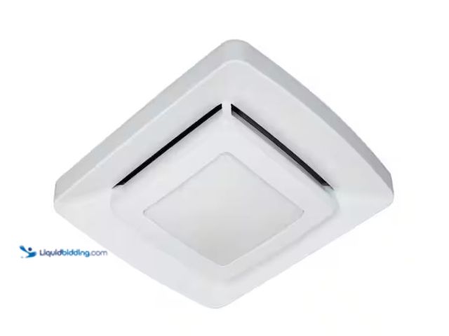 Lot 49-3614710 - Broan-NuTone Quick Installation Bathroom Exhaust Fan Replacement Grille/Cover with LED Light, Model ...