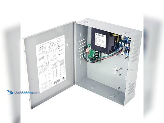 Lot 49-3563057 - Von Duprin PS902-2RS-FA Base Power Supply (2A @ 12/24 VDC Field Selectable), 2 Relay Board Output Wi...