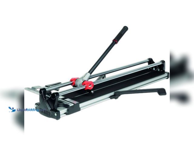 Lot 49-2024353 - Rubi RP 30 in. Tile Cutter with 0.31 in. Tungsten Carbide Blade and Adjustable Blade. Model # 15988....