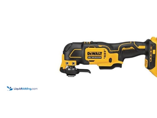 Lot 49-5520633 - DEWALT
ATOMIC 20V MAX Cordless Brushless Oscillating Multi Tool. Model # DCS354D1. Used slightly. T...