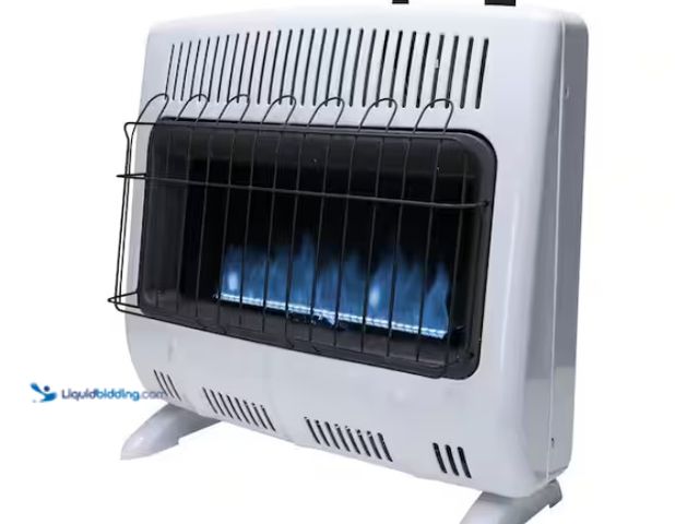 Lot 49-1574712 - Mr. Heater 30,000 BTU Vent Free Blue Flame Propane Indoor Space Heater, Model # MHVFBF30LPT, Unused....