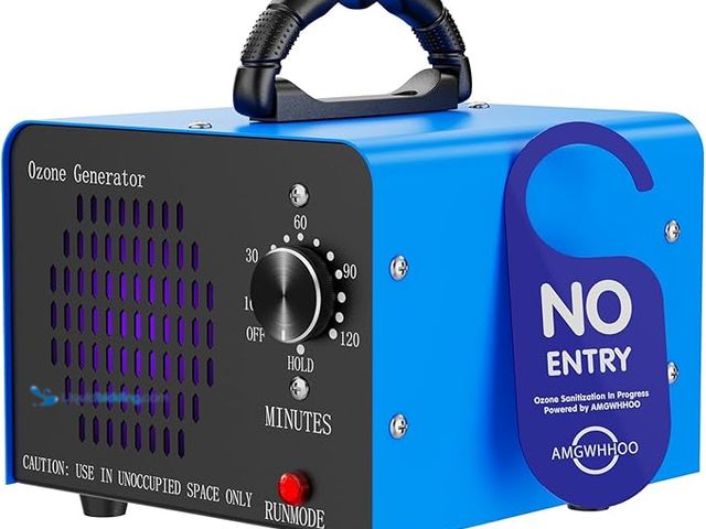 Lot 49-1630745 - Ozone Generator Machine 200,000mg/h, High Capacity Ozone Odor Eliminator Removal Air Purifier for Ho...