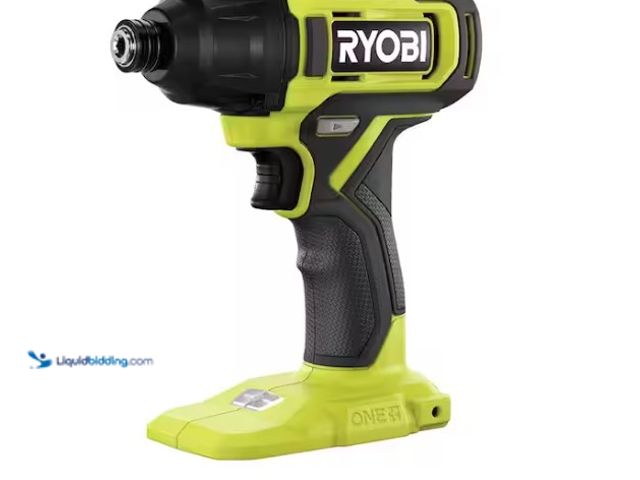 Lot 49-5543433 - RYOBI
ONE+ 18V Cordless 1/4 in. Impact Driver (Tool Only). Model # PCL235B. Unused and powers on. N...