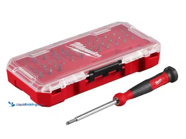 Lot 49-1574911 - Milwaukee 39-in-1 Precision Multi-Bit Screwdriver, Model # 48-22-2935, New.   Ref#AHDSB0205