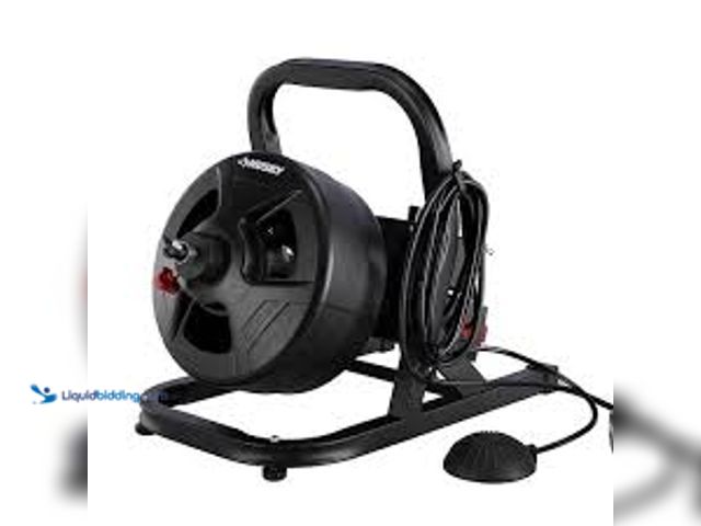 Lot 49-5483692 - Husky 5/16 in. x 50 ft. Cable Drum Auger. Model # 68292. Used