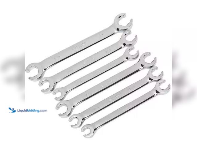Lot 49-2005837 - (6-Piece) Husky SAE & MM Flare Nut Wrench Set, Model # HFNW6PC-05, Unused.   Ref#ASB0724
