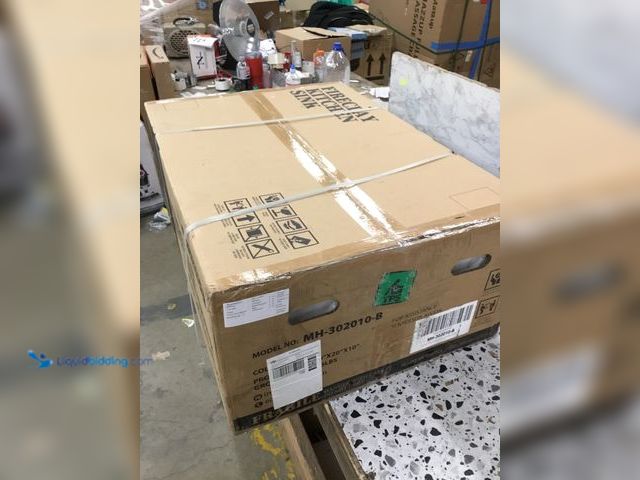 Lot 49-3536628 - Fireclay Kitchen Sink SKU:MH-302010-B Item is Factory Sealed