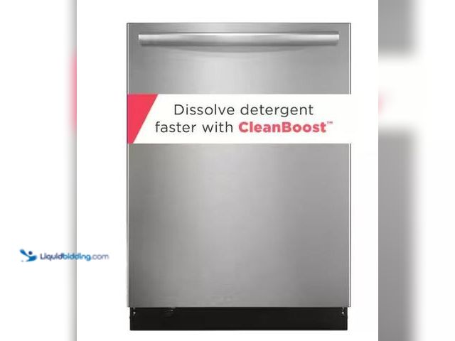 Lot 49-1549335 - Frigidaire Gallery 24 in Top Control Built In Tall Tub Dishwasher in Stainless Steel with 7 Cycles a...