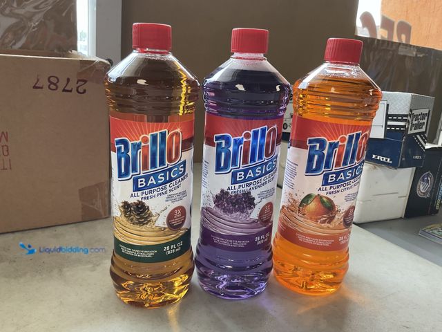 Lot 49-5515594 - Other LOT OF 3 BRILLO BASICS ALL PURPOSE CLEANERS INCLUDING PINE, LAVENDER, CITRUS AND MORE NEW OLD ...