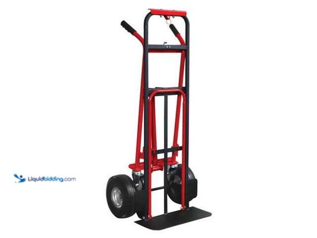 Lot 49-5548884 - Milwaukee 1,000 lbs. Capacity Quick Change 4-in-1 Hand Truck Model # QC4N1HD UNUSED