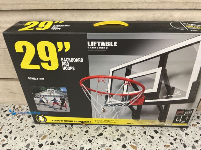 Lot 49-5476912 - Silverback Liftable Backboard. 29''. Unused.