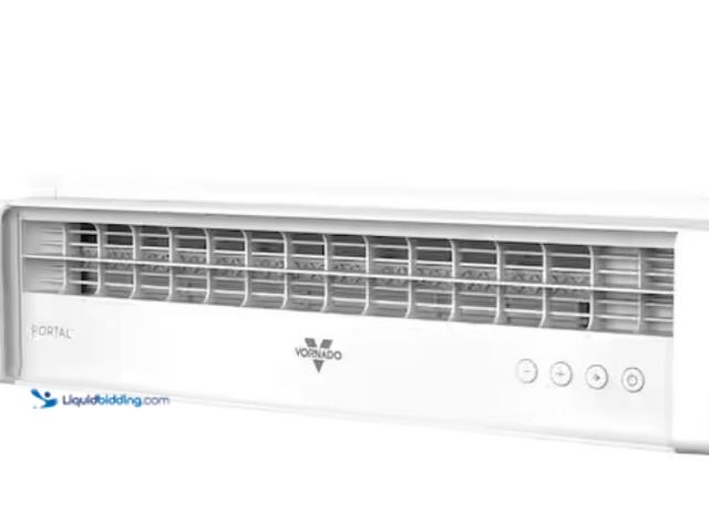 Lot 49-2026386 - Vornado Portal 6.58 in. 3-Fan Speeds Window Fan in with Reversible Exhaust Mode, Weather Resistant, ...