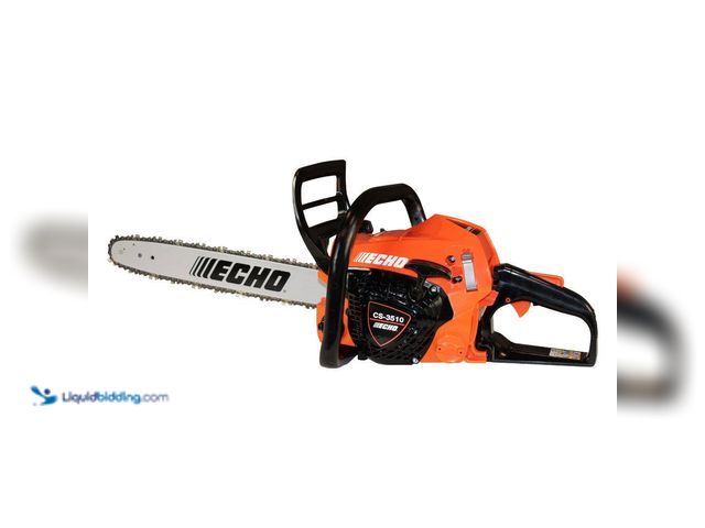 Lot 49-5413874 - ECHO
16 in. 34.4 cc Gas 2-Stroke Engine Rear Handle Chainsaw UNUSED (TESTED)