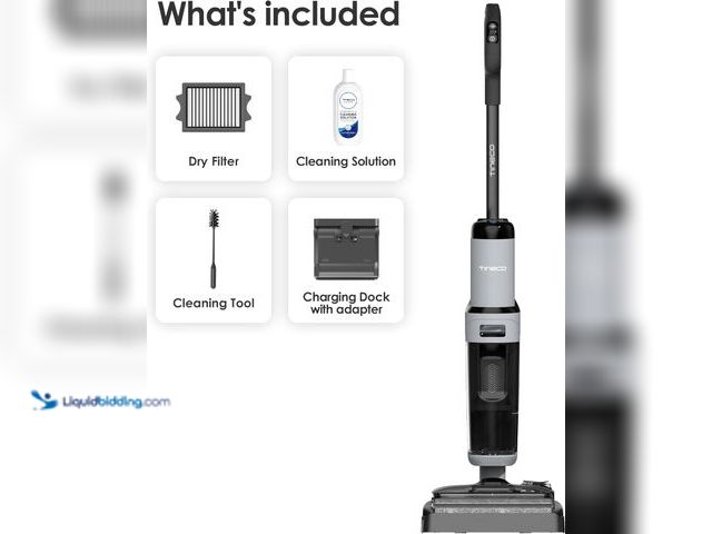 Lot 49-5542892 - Tineco Floor ONE i5 Stretch Wet Dry Vacuum Cleaner, Vacuum & Mop in One Step, 20kpa Powerful Suction...