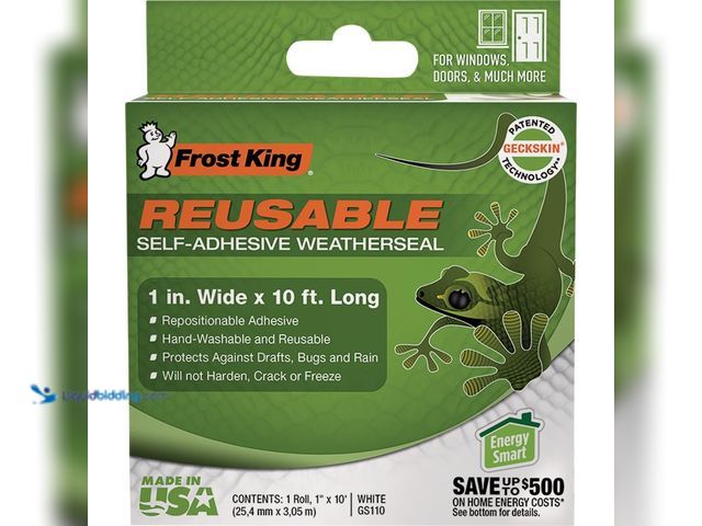 Lot 49-5448309 - QTY 3 - Thermwell T81BK 0.5 x 0.5 x 81 in. Door Weatherseal Black.Model: 077578066882. Unused
