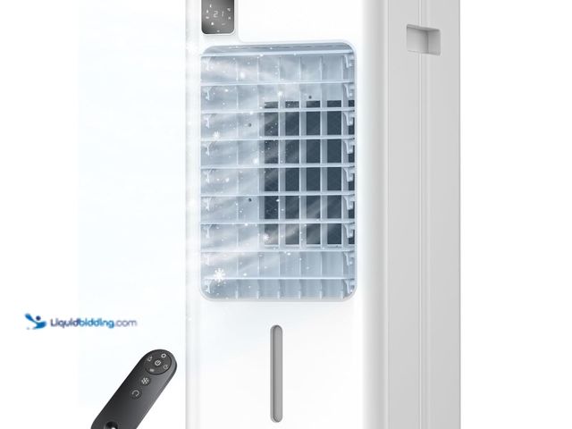 Lot 49-3463540 - Portable Air Conditioner Windowless, 24.3" Evaporative Cooler with Digital Display, Remote, 3 Speeds...