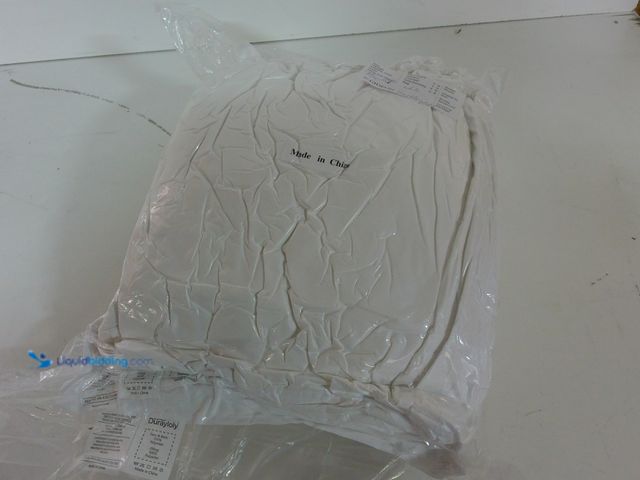 Lot 49-1556360 - DurayLoly White 4 Pack 17in x 17in Throw Pillow, Unused  Ref#BULK1126