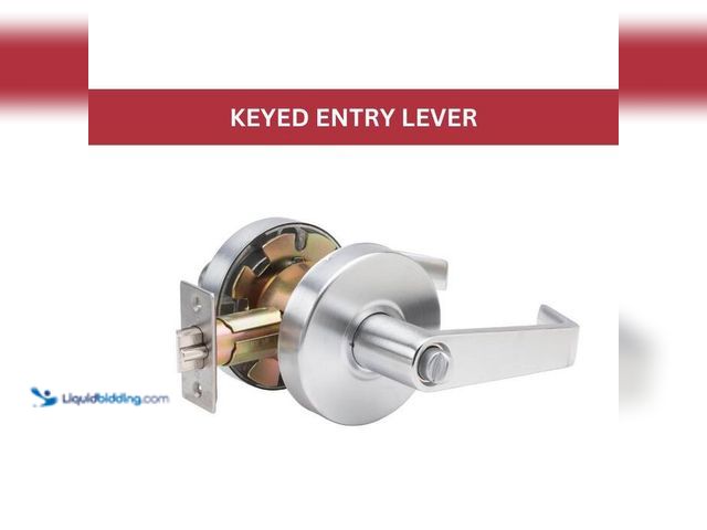 Lot 49-2024162 - Global Door Controls= GAL Series Eiffel Style Heavy-Duty Residential Cylindrical Door Handle, Grade ...